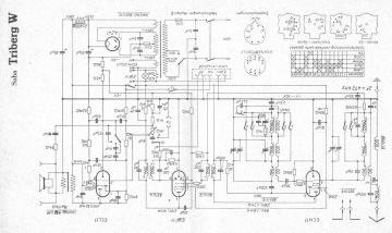 SABA Triberg W schematic circuit diagram